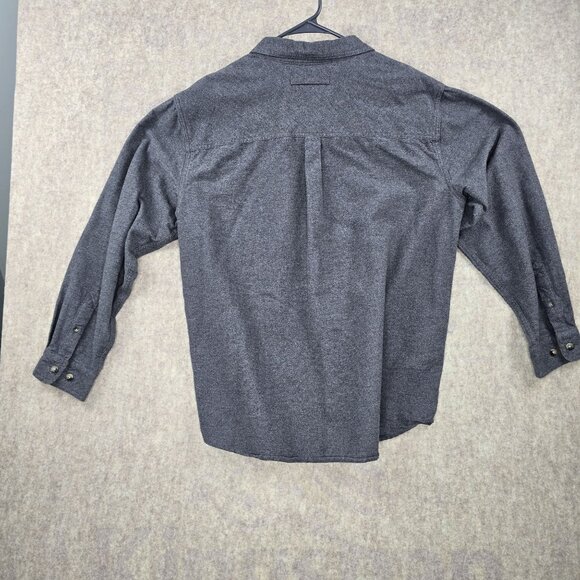Legendary Whitetails Buck Camp Flannel Shirt XL Gray Long Sleeve Button-Up - Picture 2 of 7